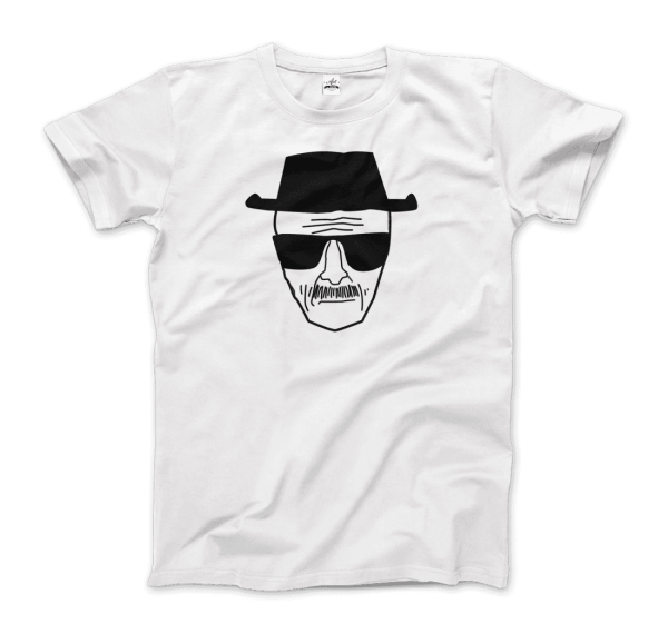 Walter White With Porkpie Hat and Sunglasses Sketch T-Shirt