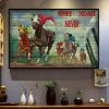 A Winner Is A Dreamer Who Never Gives Up Horse Racing Canvas Poster