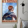 A Winner Is A Dreamer Who Never Gives Up Swimming Boy Sky Canvas Poster