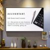 Accountant Noun Word Definition Pen Calculator Canvas Poster