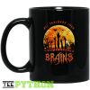 All Teachers Love Brains Halloween Simple Black Mug