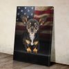 American Chihuahua Simple Dog Pet Animal Love Canvas Poster