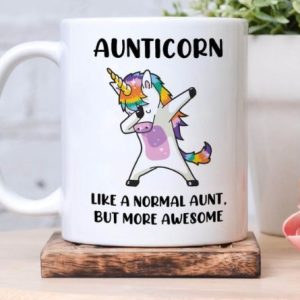 Aunticorn Like A Normal Aunt But More Awesome Cute Unicorn Simple White Mug Aunticorn Like A Normal Aunt But More Awesome Cute Unicorn Simple White Mug