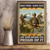 Been There, Done That And Damn Proud Of It, Veteran Canvas Poster