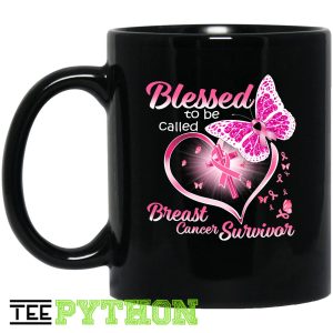 Blessed To be Called Breast Cancer Survivor Simple Black Mug Blessed To be Called Breast Cancer Survivor Simple Black Mug
