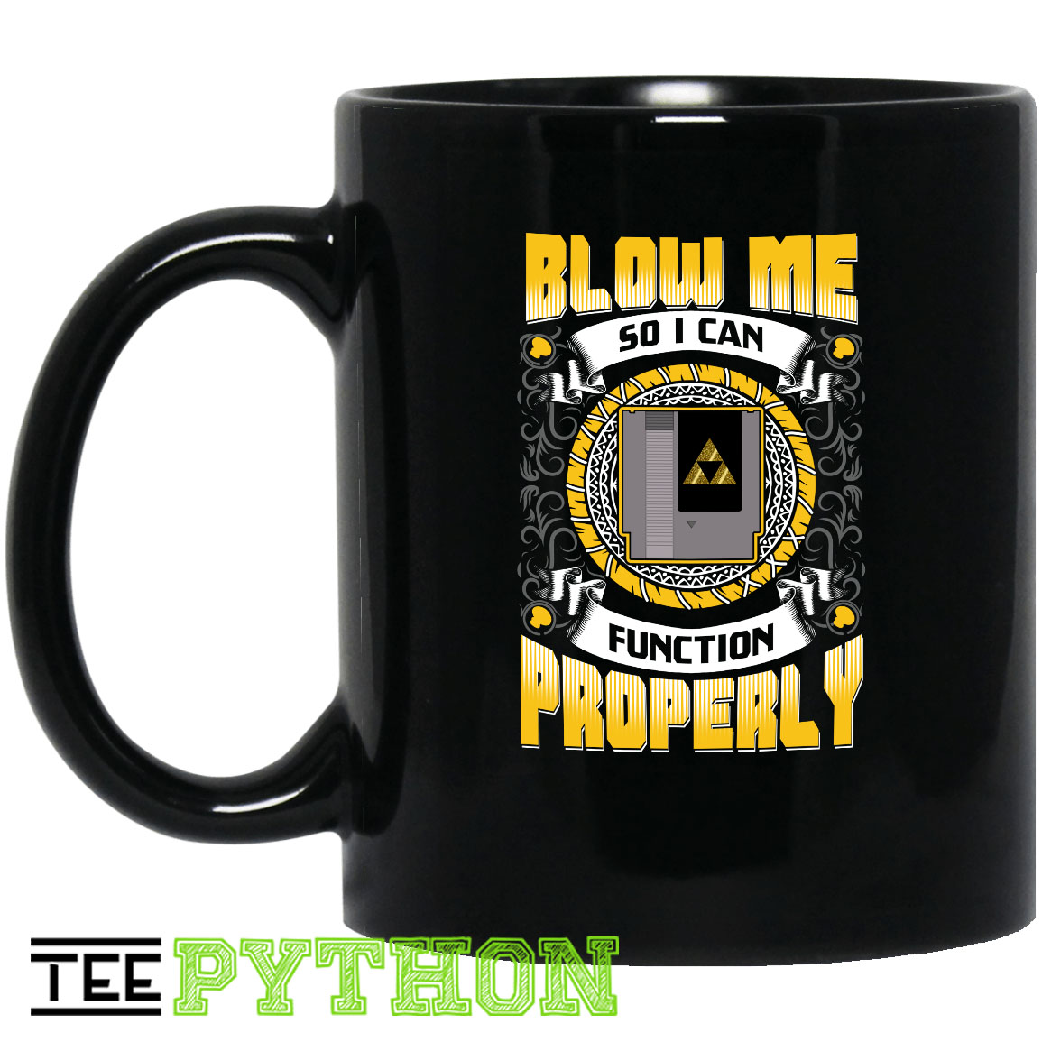 Blow Me So I can Function Properly Simple Black Mug Blow Me So I can Function Properly Simple Black Mug