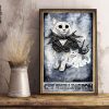 Cat Skellington Ghost Cat Dracula Canvas Poster