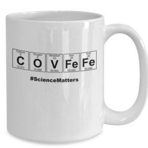 Covfefe Science Matters Hot Tea Coffee Simple White Mug Covfefe Science Matters Hot Tea Coffee Simple White Mug