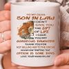 Dear Son In Law Gorgeous Daughter Life Gift Simple White Mug