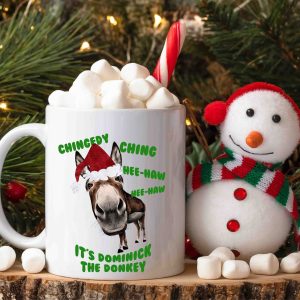 Dominick the Italian Christmas Donkey mug, secret santa, gift exchange Dominick the Italian Christmas Donkey mug, secret santa, gift exchange