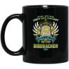 Egal Wo Das Leben Mich Hinfuhrt Ich Werde Immer Biberacher Sein Simple Black Mug
