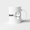 Fuck PHP Angry Programmers Developer Simple White Mug