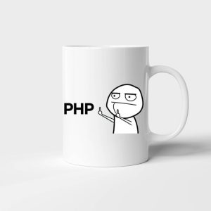 Fuck PHP Angry Programmers Developer Simple White Mug Fuck PHP Angry Programmers Developer Simple White Mug