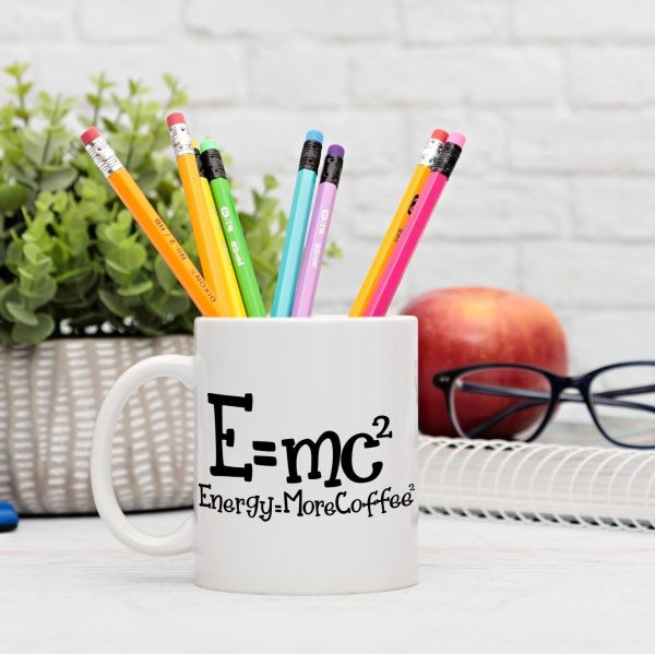 Funny Coffee Mug Need more coffee, gift for scientist, science teacher, engineer, tired mom, dad, physicist, geek gift, coffee lover addict