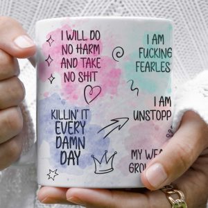 Funny Coffee Mug, Sweary Affirmation Motivational Mug, Snarky Mug, Sassy Mug, Inspirational Coffee Mug, Sarcastic Coffee Mug, Funny Gift Funny Coffee Mug, Sweary Affirmation Motivational Mug, Snarky Mug, Sassy Mug, Inspirational Coffee Mug, Sarcastic Coffee Mug, Funny Gift