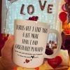 Garden Farmer Originally Planned Chicken Valentine Love Couple Simple White Mug