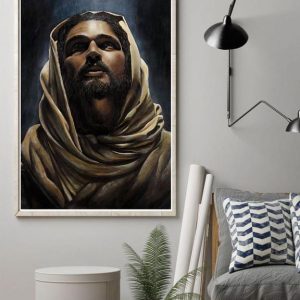 God Jesus Canvas Poster