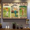 Golf Is The Closest Game To The Game We Call Life You Get Bad Breaks From The Good Shots Man Playing Golf Canvas Poster