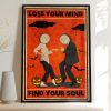 Halloween Canvas Poster, Lose Your Mind, Find Your Soul