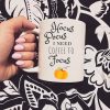 Hocus Pocus I Need Coffee To Focus Pumpkin White Mug