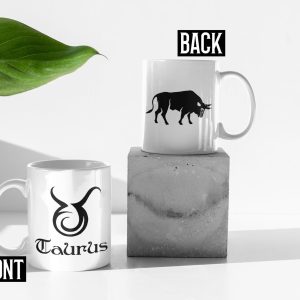Horoscope Mug, Zodiac Sign gifts, Taurus coffee mug, astrology, rising stubbon taurus, earth sign venus, April Birthday, May Birthday Horoscope Mug, Zodiac Sign gifts, Taurus coffee mug, astrology, rising stubbon taurus, earth sign venus, April Birthday, May Birthday
