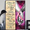 I Choose You To Do Life With Hand In Hand Side By Side I’d Find You And I’d Choose You Hands Holding Pink Galaxy Ribbon Canvas Poster