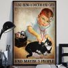 I Like Being A Doctor And Cats And Maybe 3 People Doctor Kid And Cat Canvas Poster