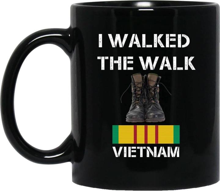 I Walked The Walk Vietnam Veteran Simple Black Mug I Walked The Walk Vietnam Veteran Simple Black Mug