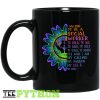 I Was Born To Be A Social Worker Peace World Simple Black Mug