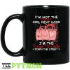 I’m Not The Sweet Girl Next Door I’m The Crazy Pig Lady Down The Street Simple Black Mug