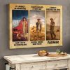 It Cannot Be Inherited The Farmer Moments Farming Farm Life Canvas Poster