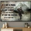 It’s Not A Phase It’s My Life It’s Not A Hobby It’s My Passion It’s Not For Everyone It’s For Me Pilot Canvas Poster