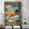 It’s Not About Being Better Than Someone Else It’s About Being Better Than You Were The Day Before Swimmer Canvas Poster