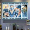 It’s Not What You Got It’s What You Give It Ain’t The Life You Choose Its The Life You Live Doctors Canvas Poster
