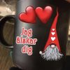 Jag Alskar Dig Swedish Gnomie Hearts Black Mug