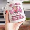 Just A Girl Who Loves Christmas, Pink Style Coffee Tea Mug