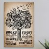 Knowledge Books Tree Flight To The Imagination Universe Canvas Poster