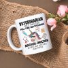 Magical Unicorn Is Not An Actual Job Title Cute Unicorn Wearing Glasses White Mug