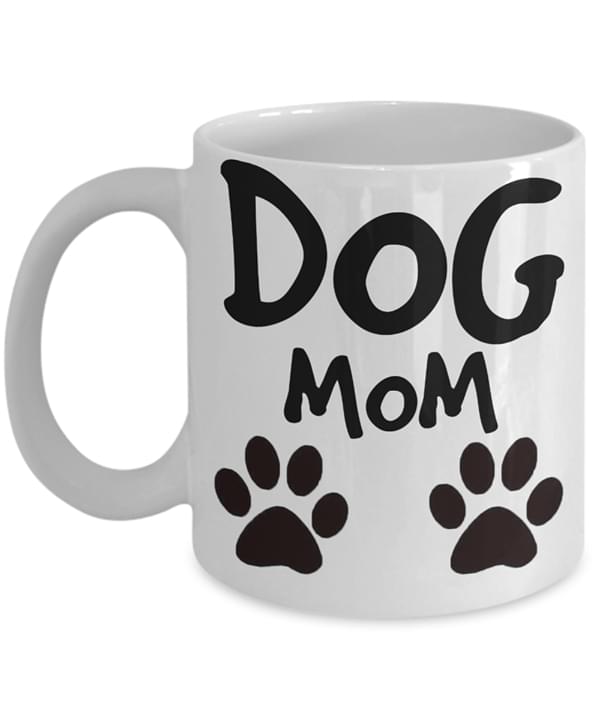 Mom Dog Pet Animal Love Simple White Mug Mom Dog Pet Animal Love Simple White Mug