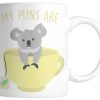 My Cute Puns Koala Bear Tea Coffee Simple White Mug