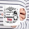Naughty Nice Norwegian Flag Of Norway Gnome White Mug