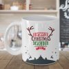Obsessive Christmas Disorder Mug Santa Gift Simple White Mug