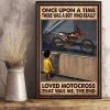 Once Upon A Time There Was A Boy Who Really Loved Motocross That Was Me The End Baby Boy Looking At Motocross Canvas Poster