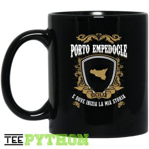 Porto Empedocle E Dove Inizia La Mia Storia Hometown Simple Black Mug Porto Empedocle E Dove Inizia La Mia Storia Hometown Simple Black Mug