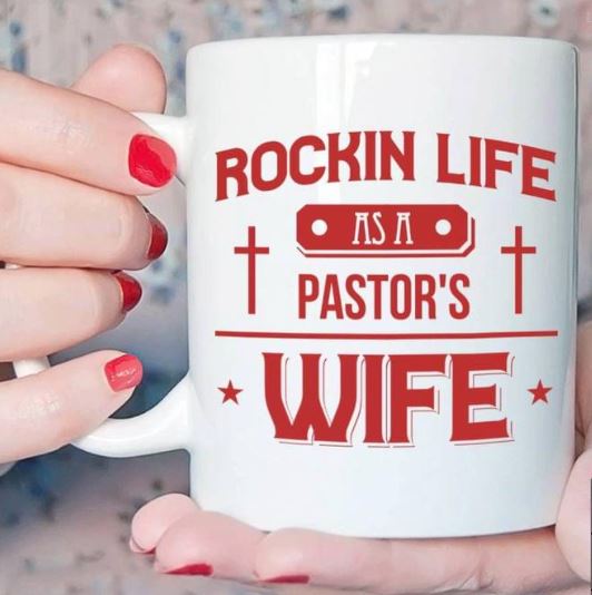 Rockin Life As A Pastor's Wife Simple White Mug Rockin Life As A Pastor's Wife Simple White Mug