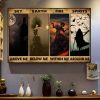 Sky Above Me Earth Below Me Fire Within Me Spirits Around Me Goddess Canvas Poster