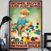 Some Boys Are Just Born With Legos In Their Souls Little Boys Playing Legos Canvas Poster