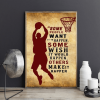 Some People Want It to Happen Basketball Canvas Poster
