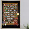 Stop Buying Book Just Because No More Shelf Space Knowledge Reading Canvas Poster