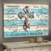 Surrounded By Your Glory What Will My Heart Feel I Can Only Imagine Claims Starfishes The Holy Cross Canvas Poster